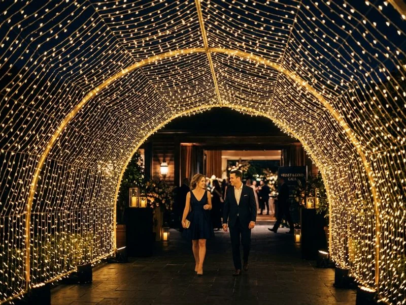 Light tunnel entrance