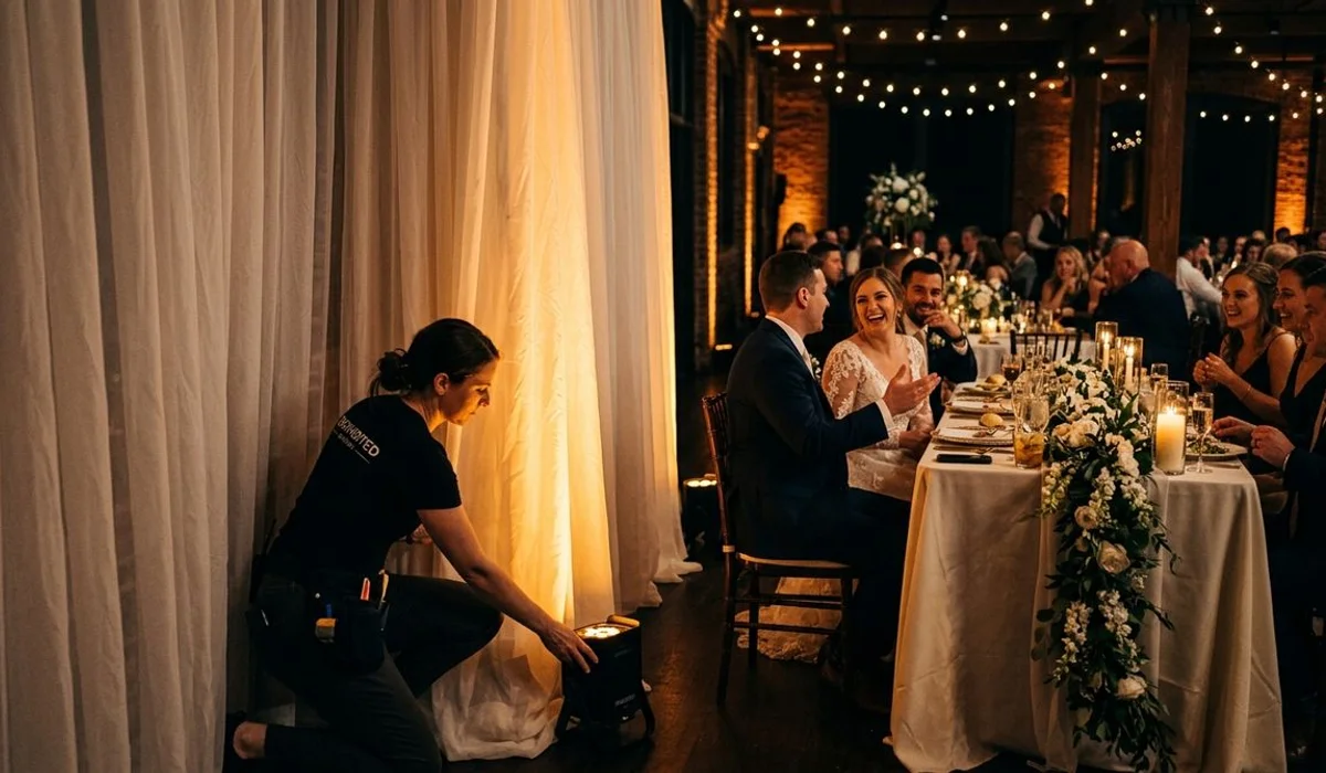 Wedding & Cultural Lighting - process detail